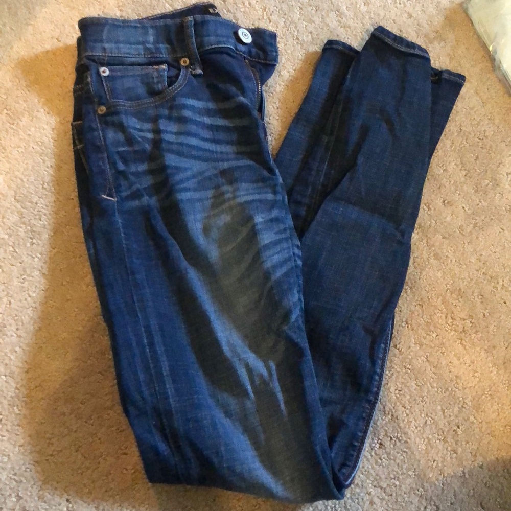 Express Jeans Skinny Midrise 0R